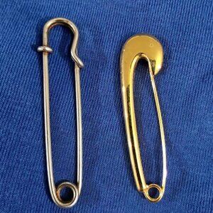 Two 1960s - 1970s Collectible Vintage Kilt Skirt Pins